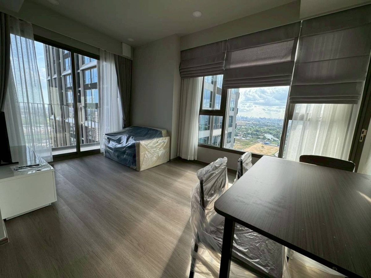  ปล่อยเช่าด่วน ห้องมุม  เครื่องใช้ไฟฟ้าพร้อมอยู่  !!!!  ให้เช่าคอนโด  Whizdom The Forestias   Size 63sqm   (2bedroom /2bathroom)  ในราคา 35,000 บาท/เดือน – รูปที่ 2
