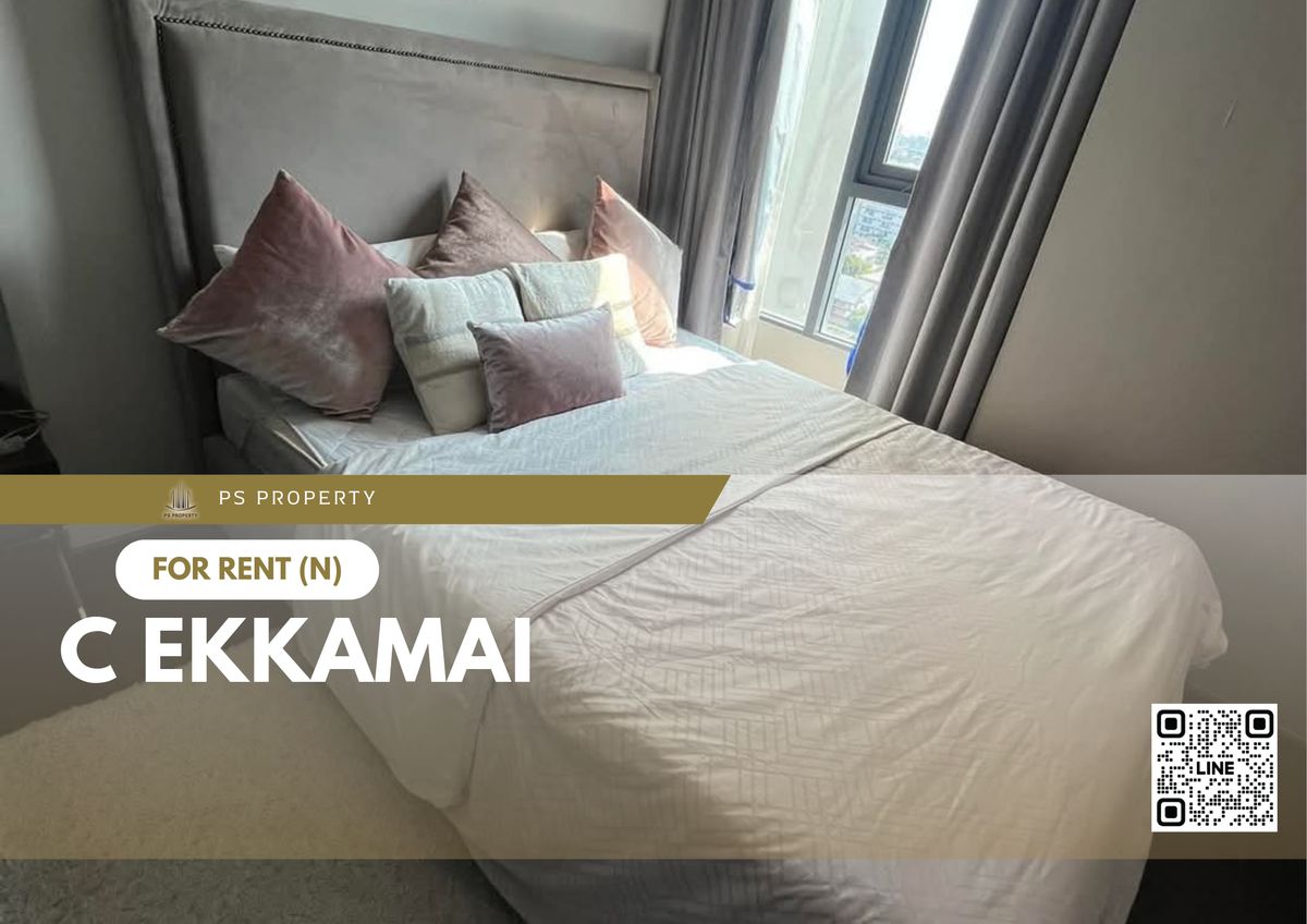 ให้เช่า ✨ C Ekkamai ✨ เฟอร์นิเจอร์ เครื่องใช้ไฟฟ้าครบ ใกล้ BTS เอกมัย
