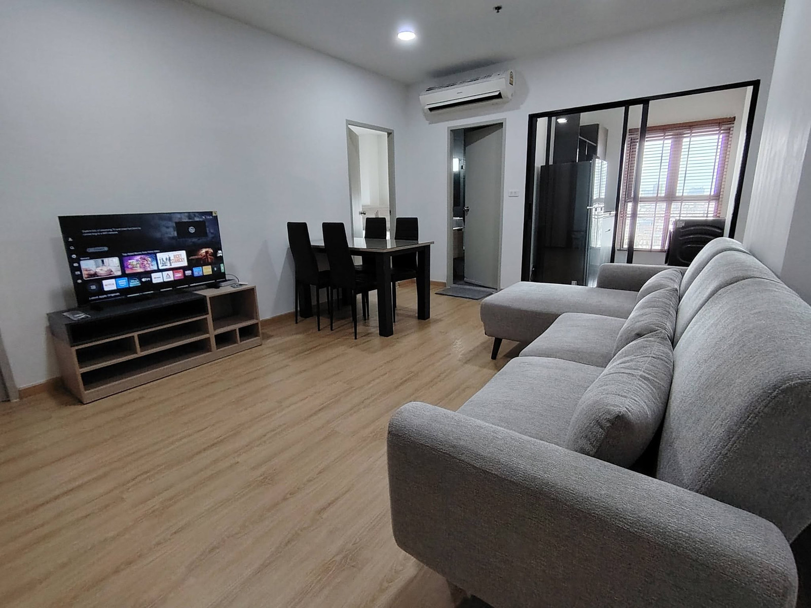 ห้องมุม 2ห้องนอน 2ห้องน้ำ ใกล้BTSปู่เจ้า ให้เช่า Ideo Sukhumvit 115 ขนาด 64ตรม. ชั้น12 เฟอร์ครบ – รูปที่ 2