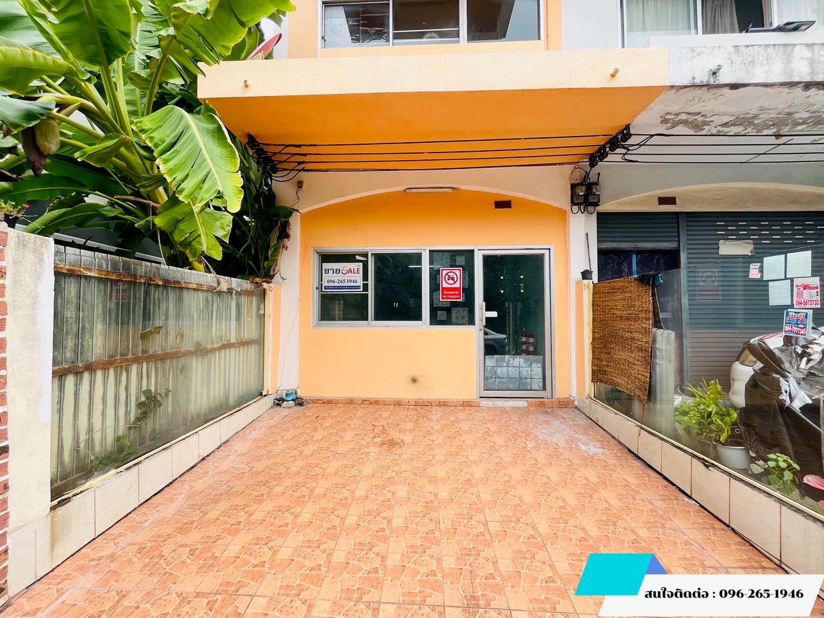 Selling a 3 -story building in Soi On Nut 59/1 Village, Chom Duean, next to Sukhumvit 77 road, near Airport Link / Near the Yellow Line, Sri Nuch Station, only 3.5 km. – รูปที่ 3