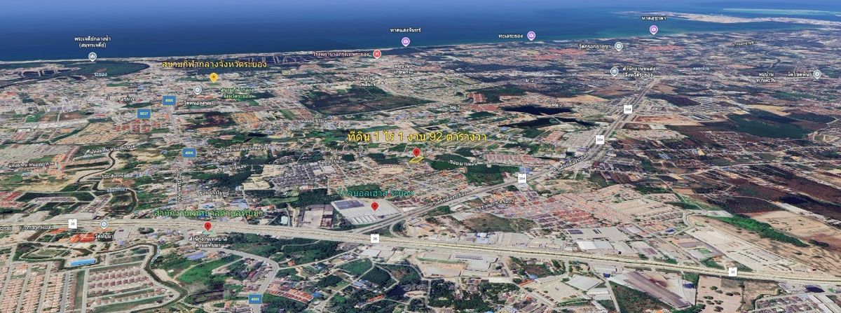 Land for sale Near Global House, Rayong, on the road 36 – รูปที่ 3