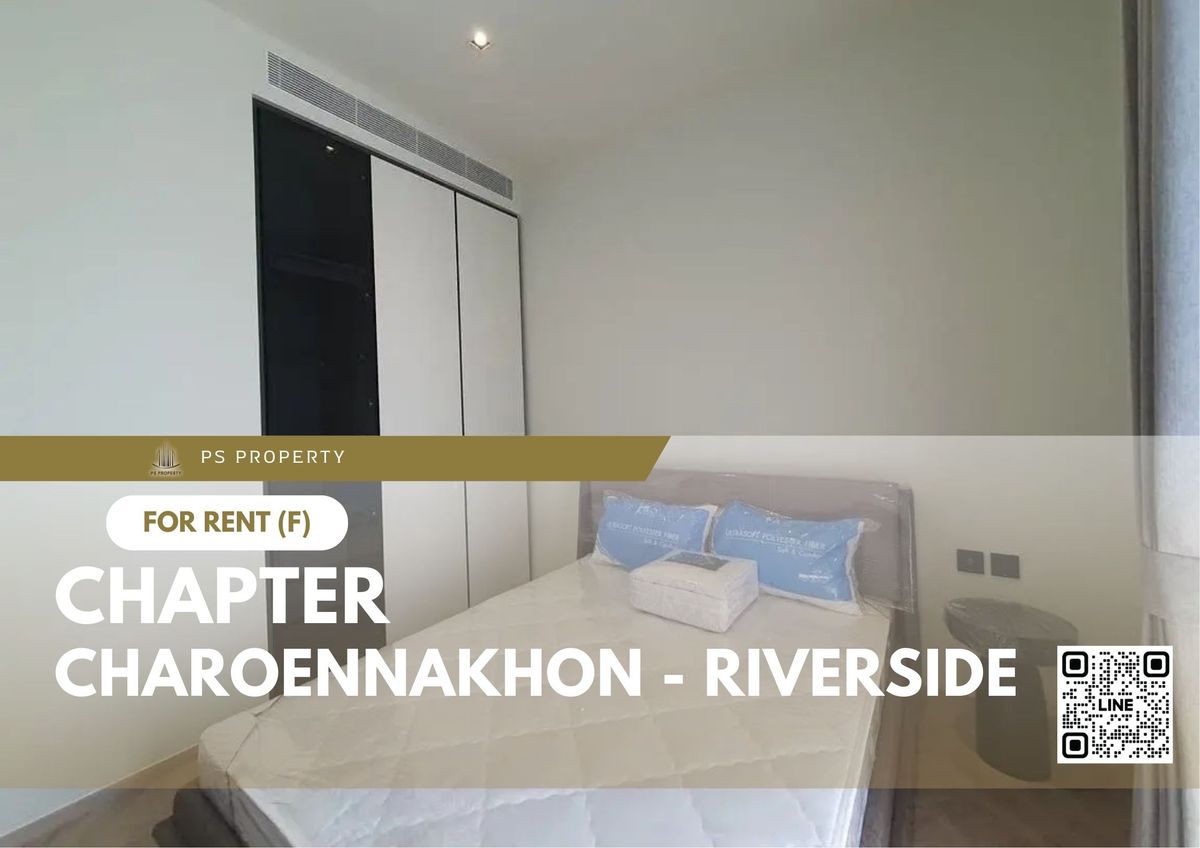 Rent 🔥 Chapter Charoennakhon - Riverside 🔥 Furniture and electrical appliances near BTS Krung Thon Buri Rent 🔥 Chapter Charoennakhon - Riverside 🔥 Furniture and electrical appliances near BTS Krung Thon Buri