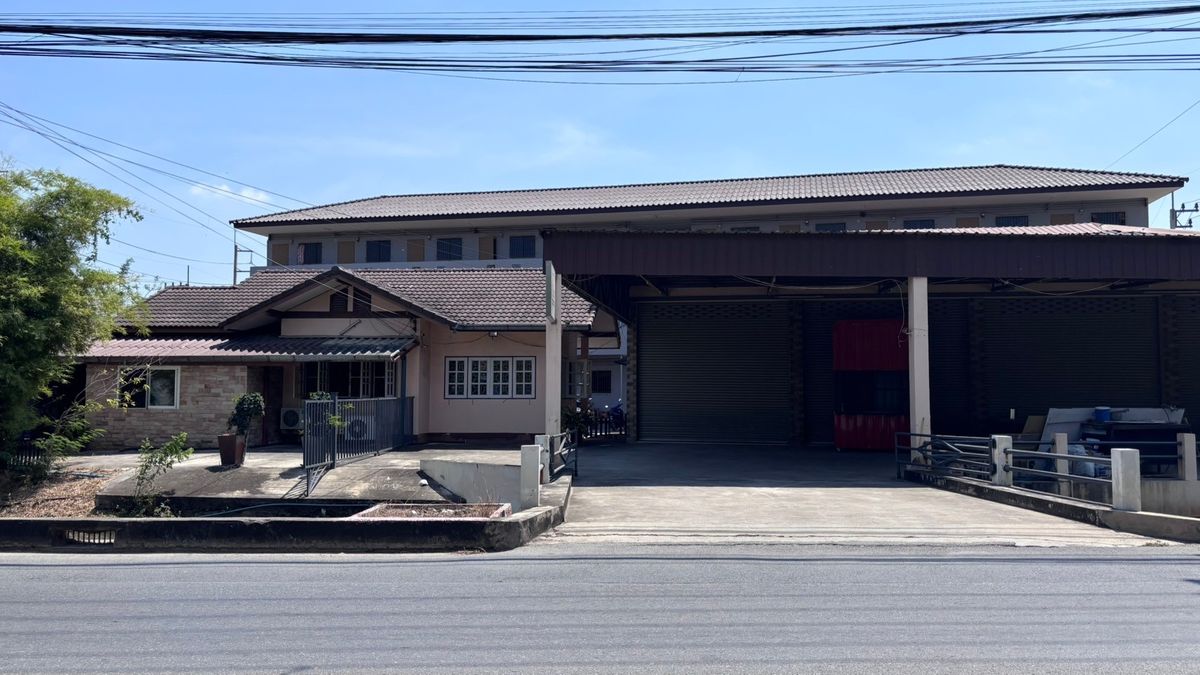 Land for sale with 1 rai of buildings, 2 works, sanitation, Om Noi Krathum Baen, Samut Sakhon – รูปที่ 4