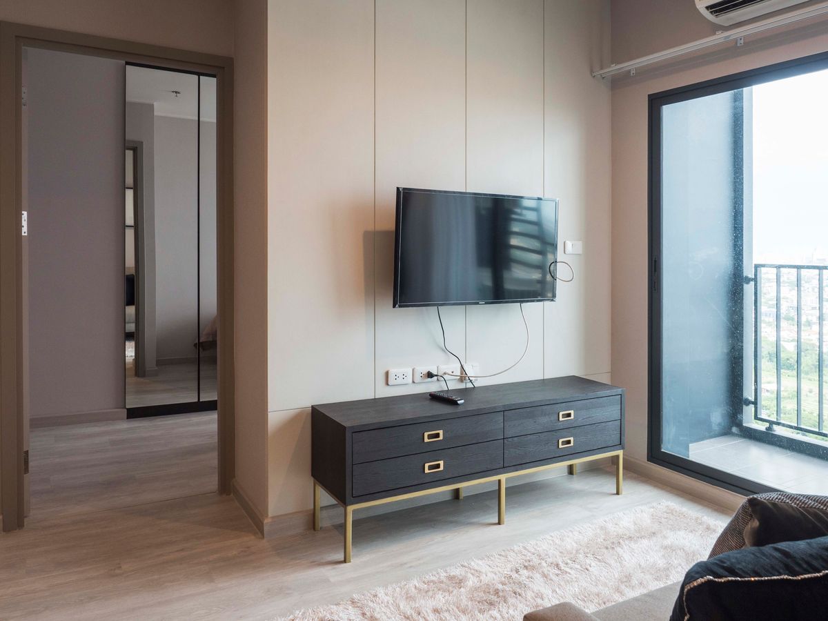 P003858🌟Exclusive Top-Floor Luxury! Stylish 2-Bedroom Condo Near BTS Bangchak 🌟 High-rise panoramic views, maximum privacy, and fully furnished – Ready to move in! – รูปที่ 3
