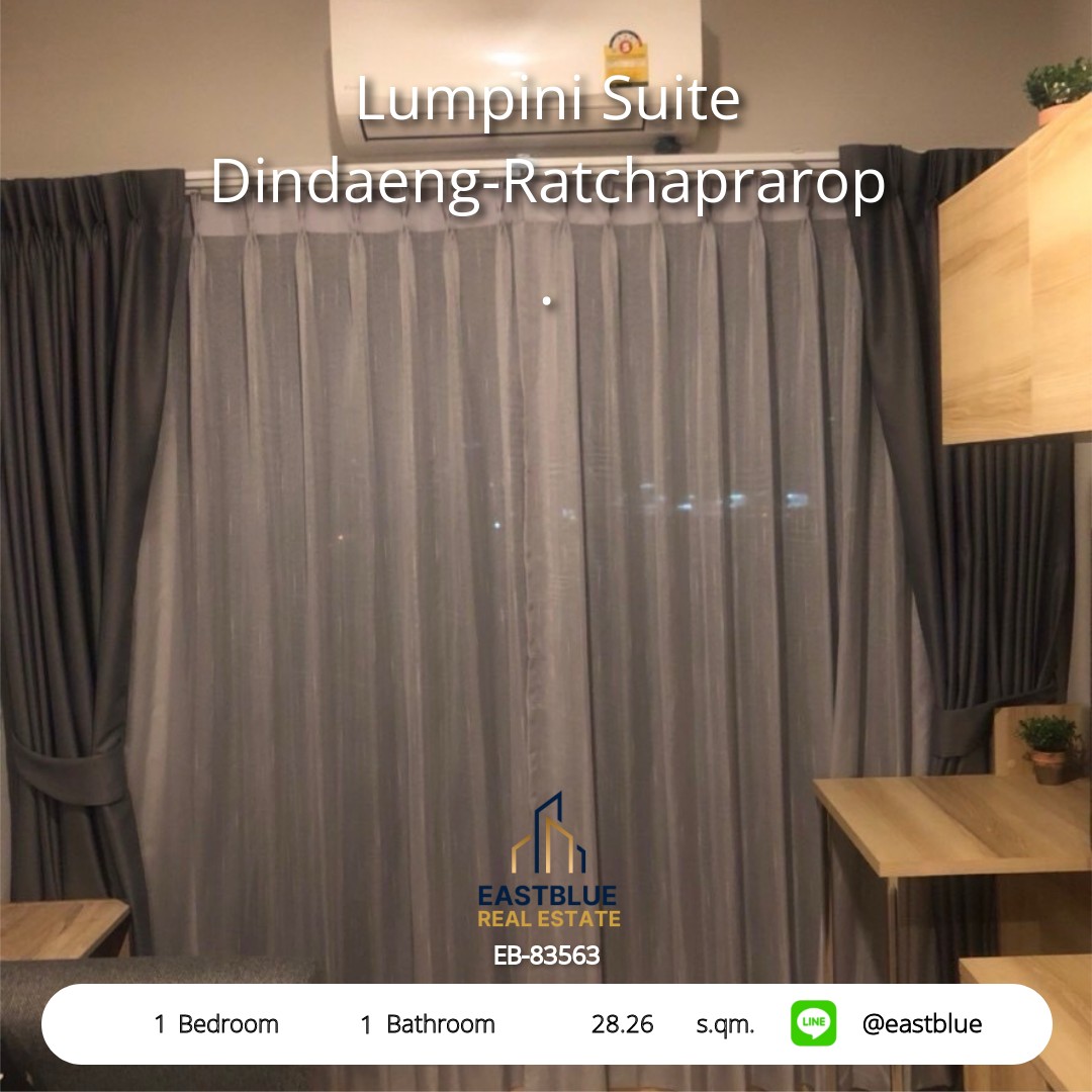 รวมค่าโอน ขาย Lumpini Suite Dindaeng-Ratchaprarop 1 นอน 28.26 ตร.ม. ใกล้ BTS อนุสาวรีย์ชัยฯ 3.2 ล้าน 0642748883 รวมค่าโอน ขาย Lumpini Suite Dindaeng-Ratchaprarop 1 นอน 28.26 ตร.ม. ใกล้ BTS อนุสาวรีย์ชัยฯ 3.2 ล้าน 0642748883
