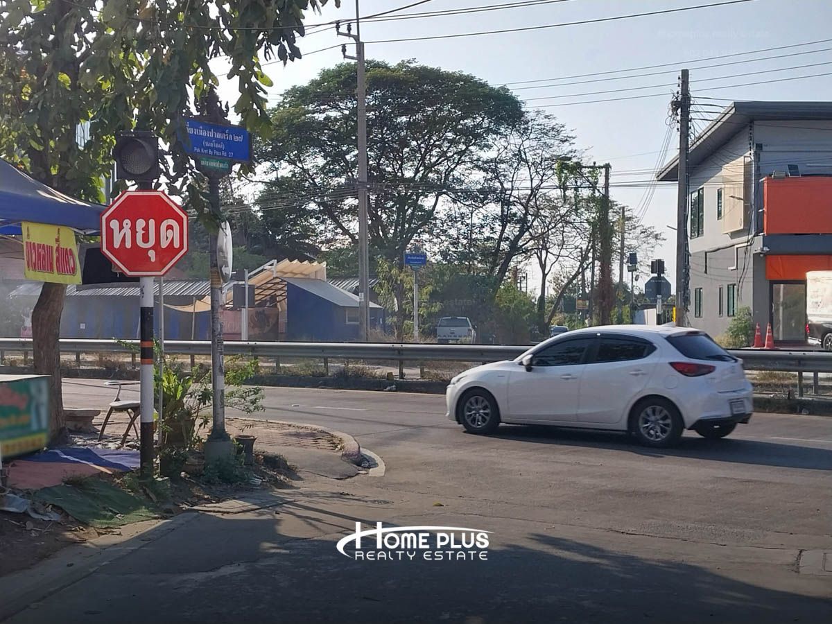 ที่ดินซอยโชคดี ใกล้สถานีรถไฟฟ้าเลี่ยงเมืองปากเกร็ด เนื้อที่ 101 ตารางวา – รูปที่ 3