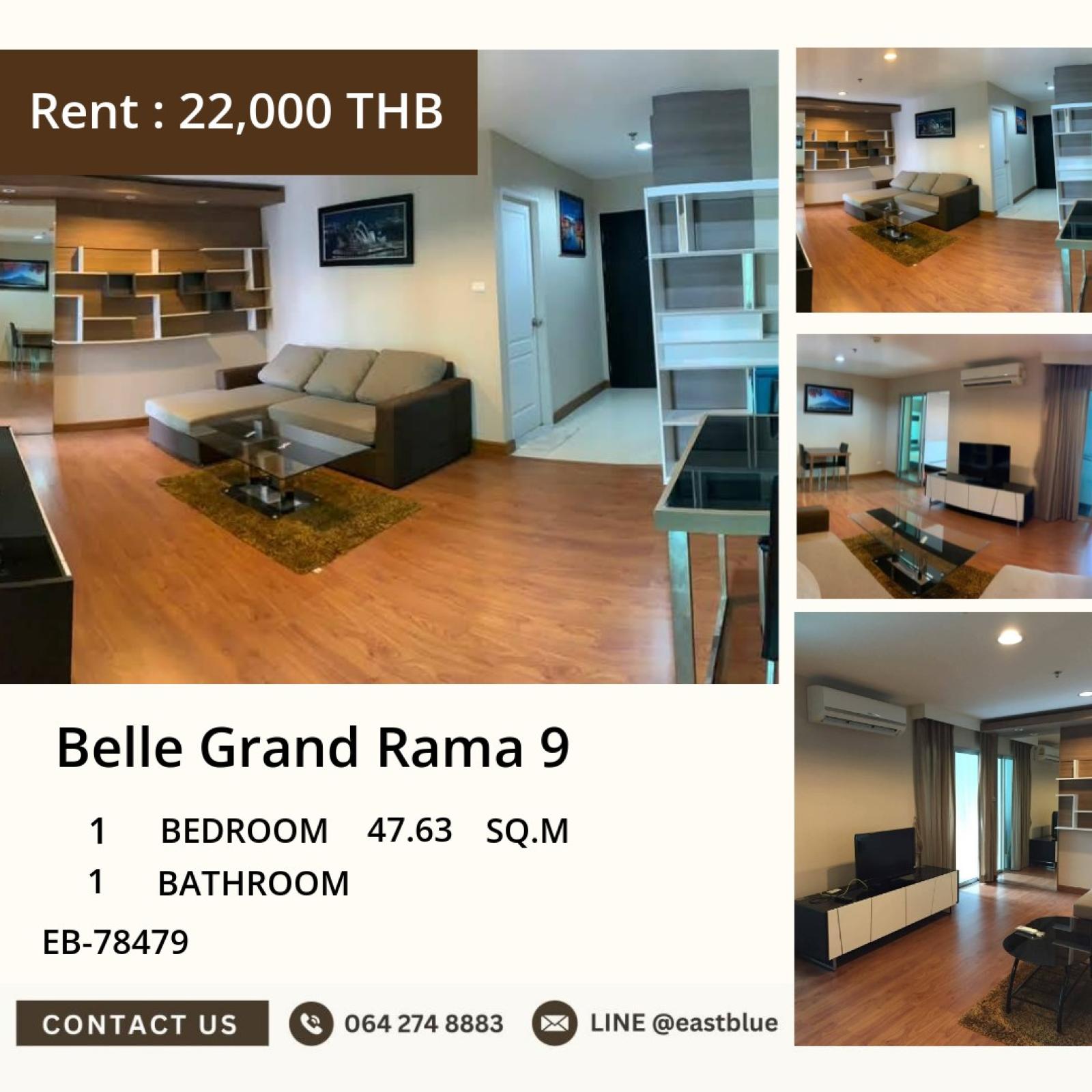 17/07/2026, Urban Comfort at Belle Grand Rama 9 - Spacious 1-Bed Just 22k! 🏙️🔑 0642748883 17/07/2026, Urban Comfort at Belle Grand Rama 9 - Spacious 1-Bed Just 22k! 🏙️🔑 0642748883