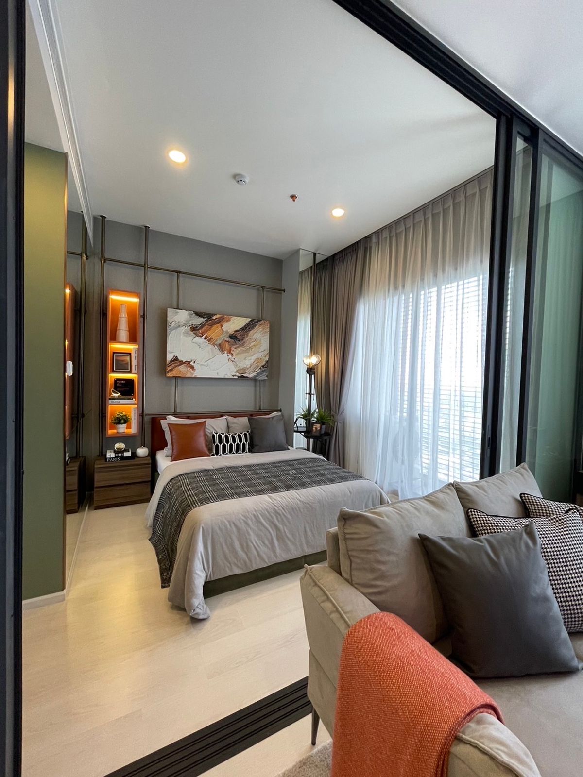 ขายห้องตัวอย่าง แมสซารีน รัชโยธิน 1 ห้องนอน 33 ตร.ม. ตกแต่งครบ 📲 𝟎𝟔𝟒-𝟕𝟗𝟒𝟒𝟐𝟔𝟑(คุณน้ำ) 
