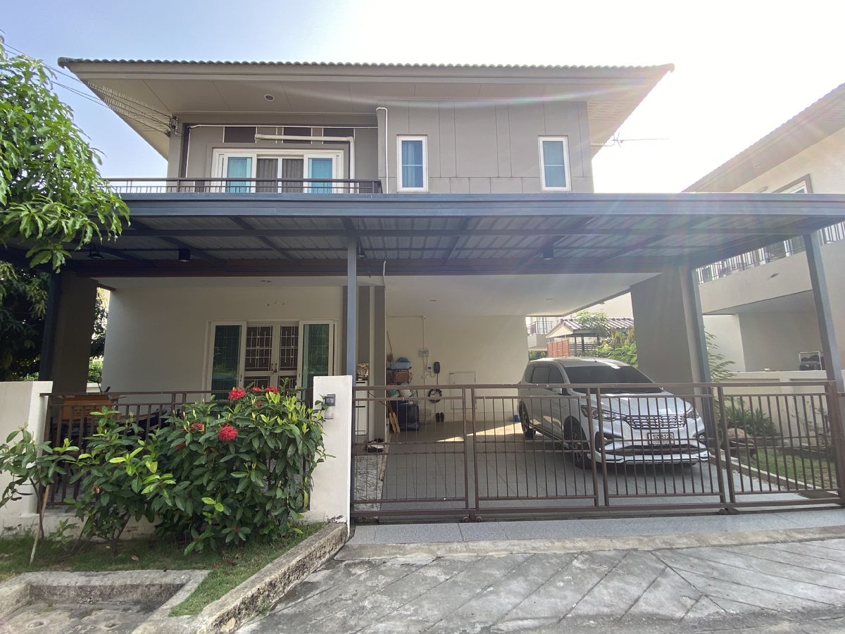 Rent a single house, honest, cozy, Bang Yai, 340 lines, very wide houses, good atmosphere, very shady – รูปที่ 2