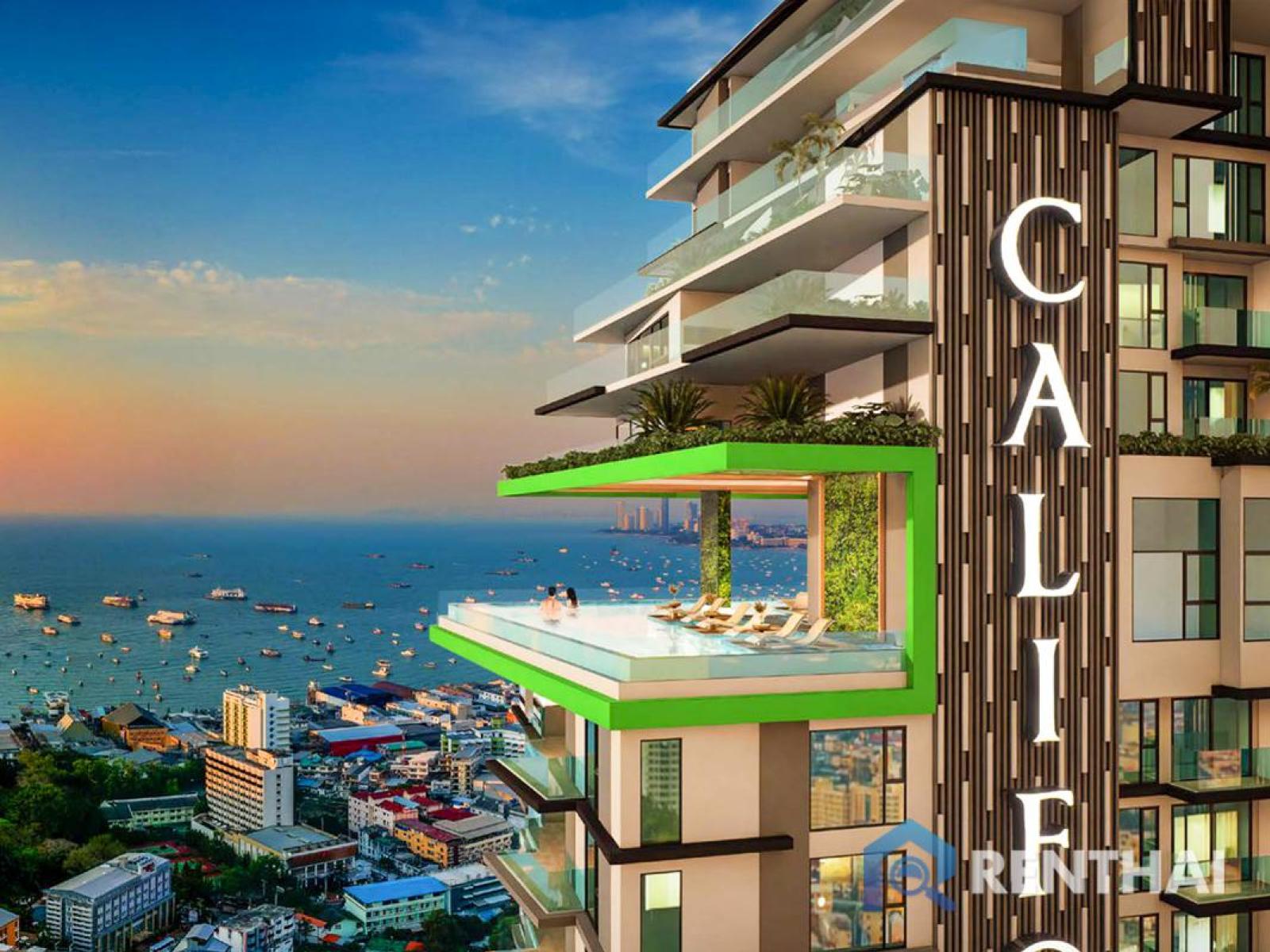 The Riviera California  คอนโดสุดหรูแห่งใหม่ใจกลางเมืองพัทยา 2 ห้องนอน 2 ห้องน้ำ 61 ตร.ม. – รูปที่ 4
