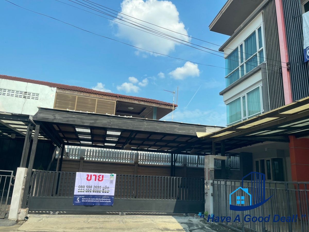 ทาวน์โฮม 3 ชั้น 42 ตร.วา หลังมุม The iBox เกษตร-นวมินทร์ ทาวน์โฮม 3 ชั้น 42 ตร.วา หลังมุม The iBox เกษตร-นวมินทร์