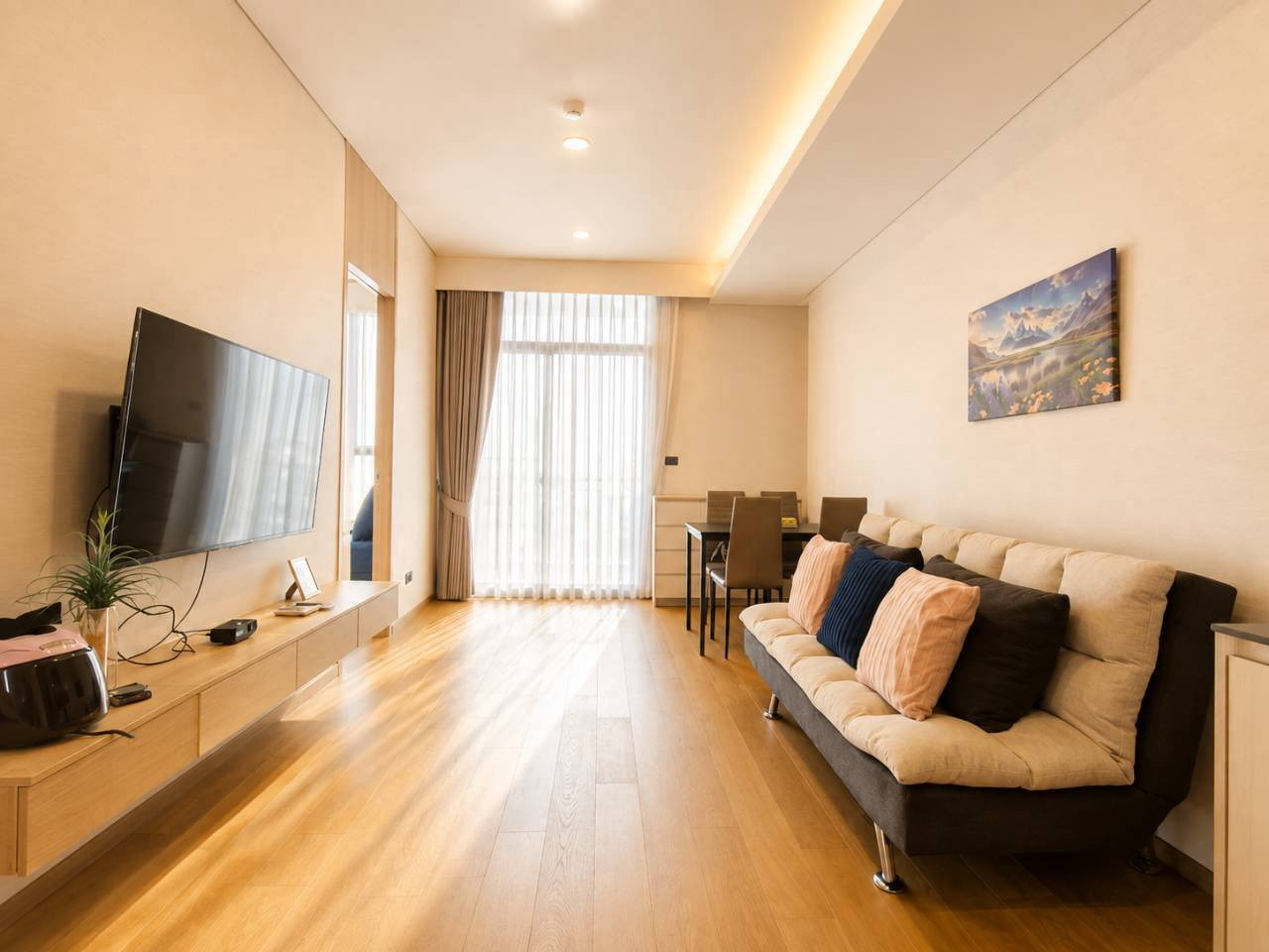 The big room is ready to be negotiable.