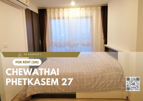 ให้เช่า 🔥 Chewathai Phetkasem 27 🔥 ใกล้ BTS บางหว้า เฟอร์นิเจอร์ และ เครื่องใช้ไฟฟ้าครบ 