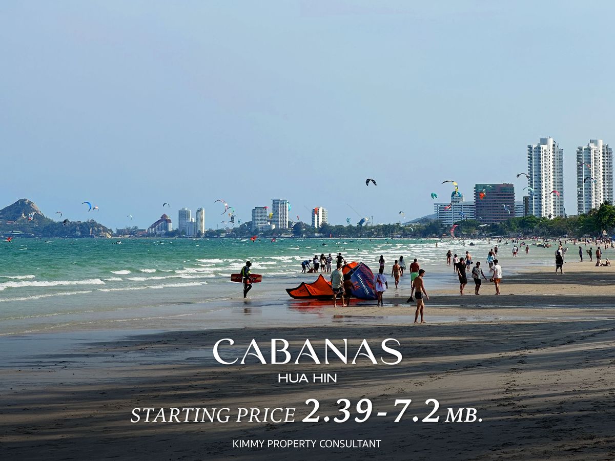 CABANAS Hua Hun Starting 2.39 Delete. Appointment to visit the project 093-962-5994 (Kim) CABANAS Hua Hun Starting 2.39 Delete. Appointment to visit the project 093-962-5994 (Kim)
