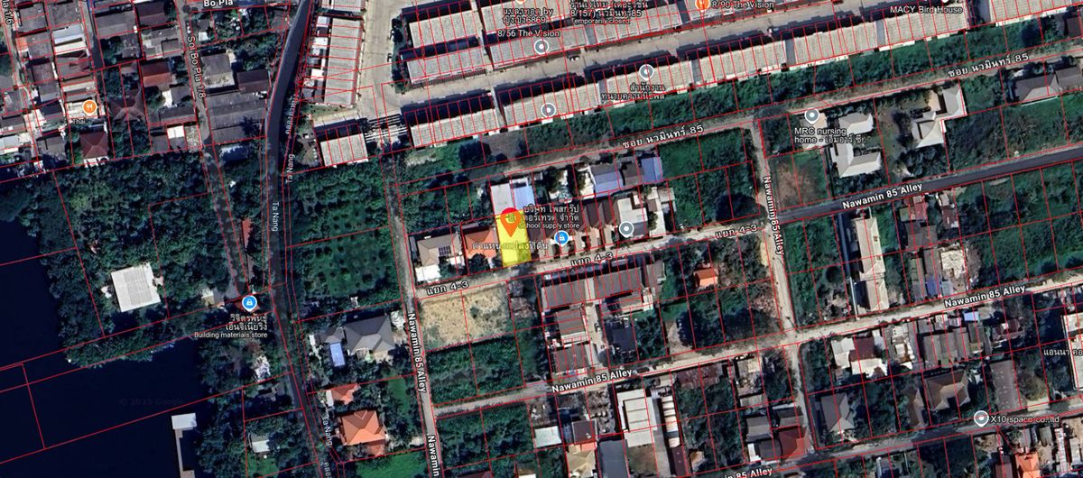 ขาย ที่ดินเปล่า 88 ตร.ว. ซอย นวมินทร์ 85 ขาย ที่ดินเปล่า 88 ตร.ว. ซอย นวมินทร์ 85