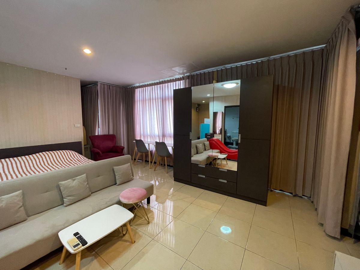 ให้เช่าพญาไทเพลสคอนโด Studio ห้องใหญ่ วิวเมืองสวยน่าอยู่มาก Complete with – รูปที่ 4