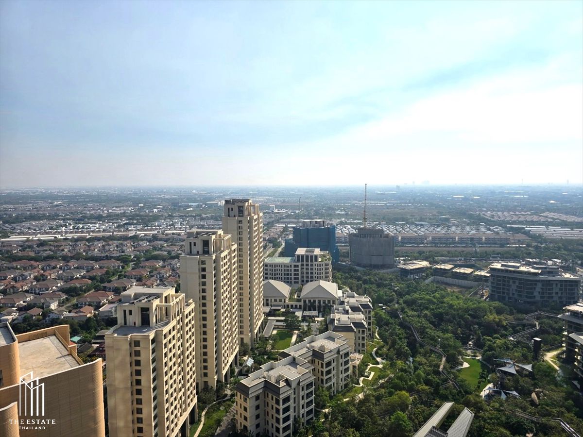 For rent Whizdom The Forestias (Destinia) เป็นห้องที่ขนาดใหญ่ที่สุดในชั้น 91.53  sq.m. 3 bedroom @90,000 Baht – รูปที่ 3