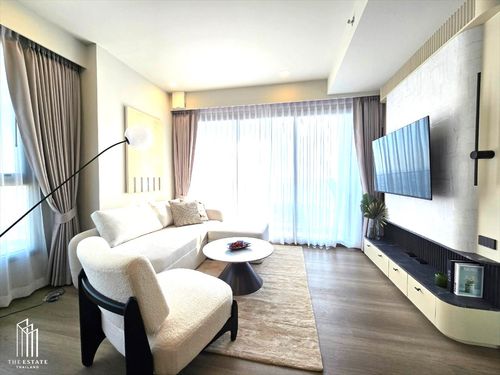 For rent Whizdom The Forestias (Destinia) is the largest room on the floor, 91.53 sq.m. 3 bedroom @90,000 Baht.