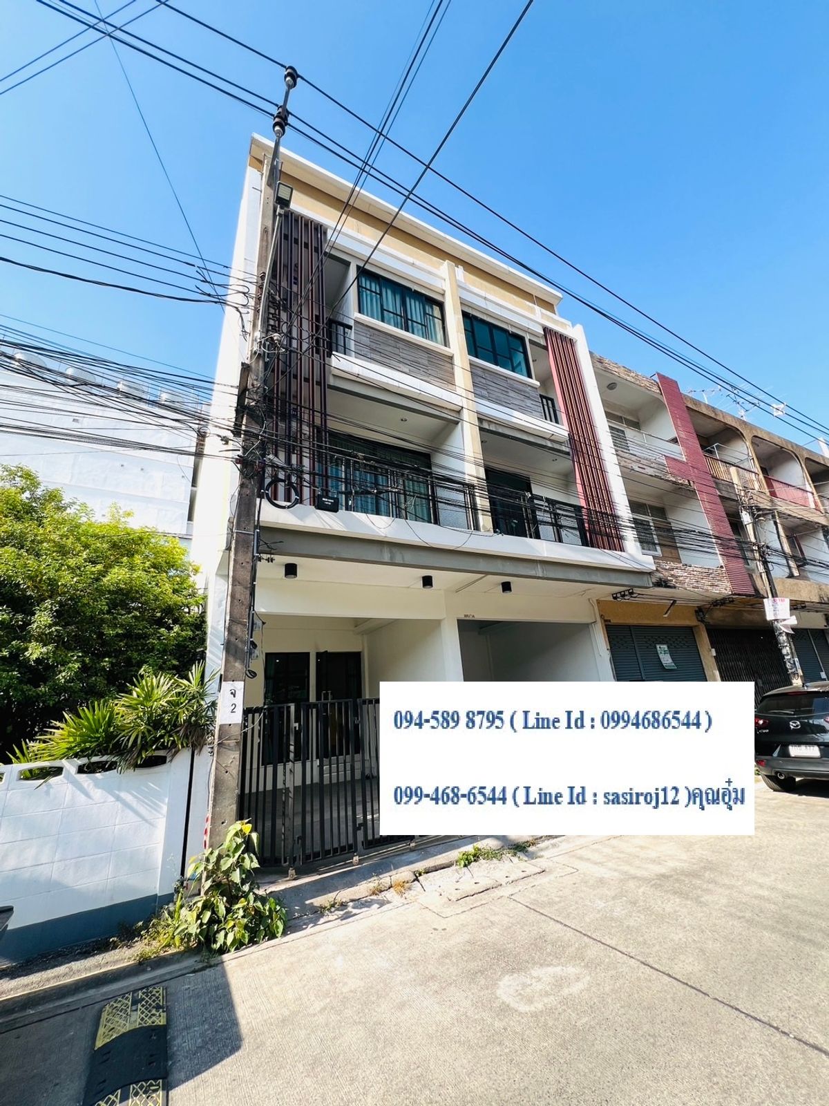 Rent a townhome, Soi Nawamin 91, near Patwikorn Market The Mall Bangkapi