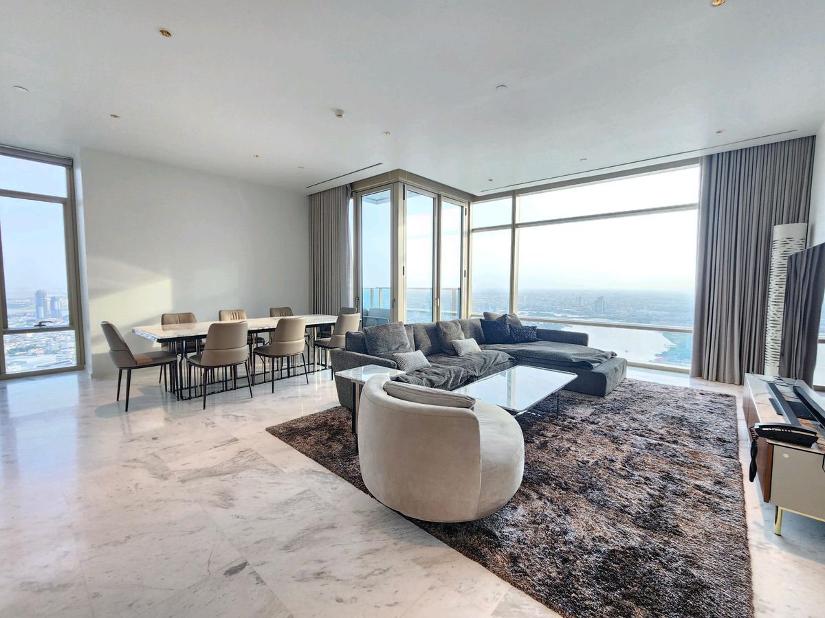 Four Seasons Private Residences-Stunning 3-Bed High-Floor with River Views and Luxurious Imported Furnishings