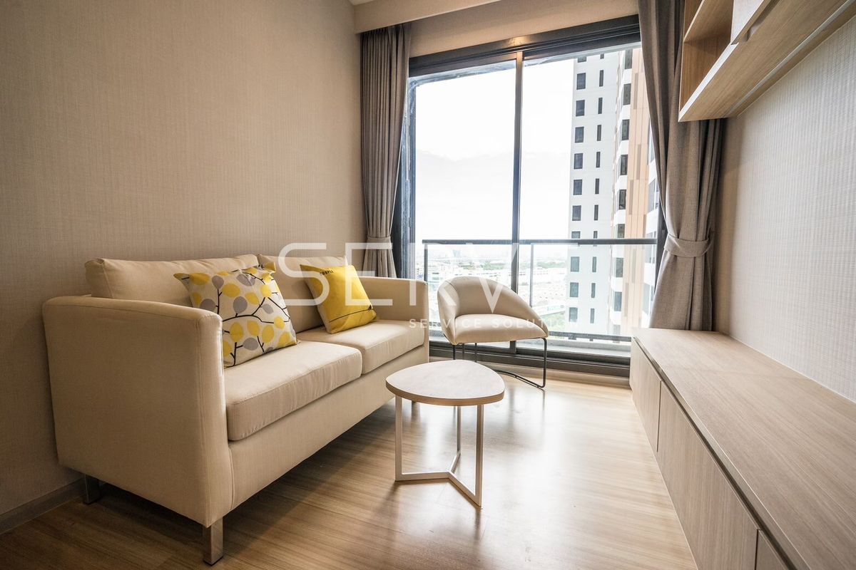 🔥2 sleeping in a room for raising animals Condo, good location in Chatuchak area, luxury, very good view, easy to travel near BTS Mo Chit @ m jatujak