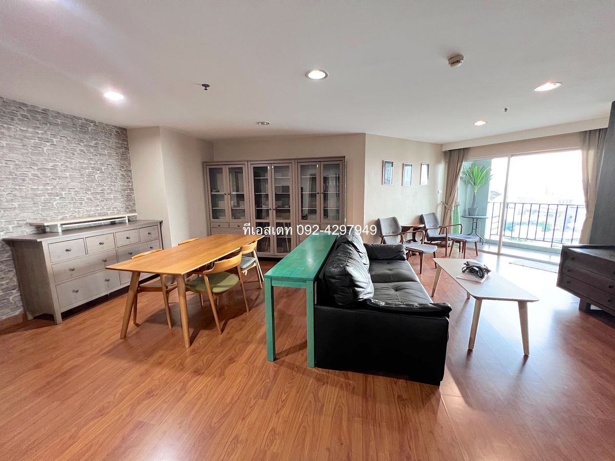 For Rent Condo Belle Grand Rama9 Type 3 Bedroom 2 Bathroom 105SQM, at Building D Floor 16,