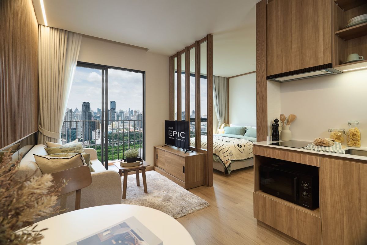 ลดค่าขายดาวน์ Nue Epic Asoke - Rama 9 รอบพรีเซล เลี้ยงสัตว์ได้  – รูปที่ 3