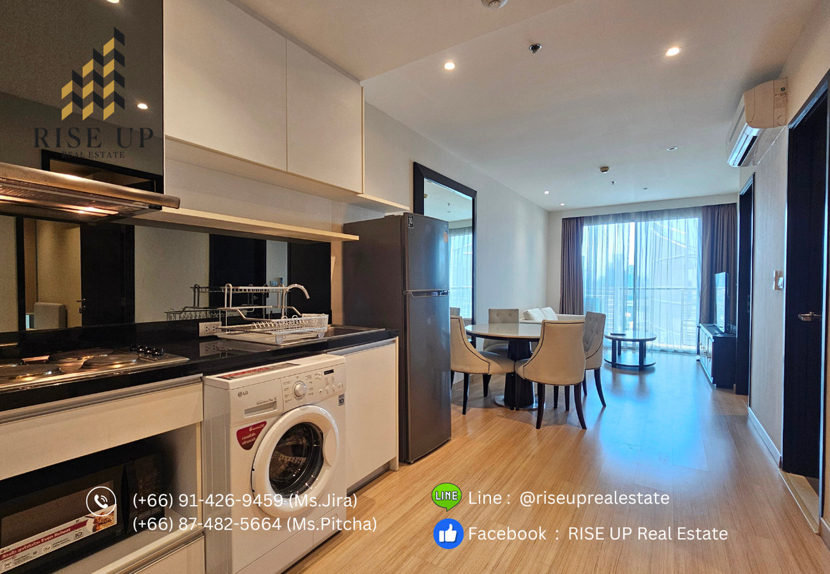 คอนโดให้เช่า📣 Sky Walk Condo, 2 ห้องนอน, 1 ห้องน้ำ, ขนาด 60 ตารางเมตร 🔥 45,000 บาท/เดือน🔥 – รูปที่ 4