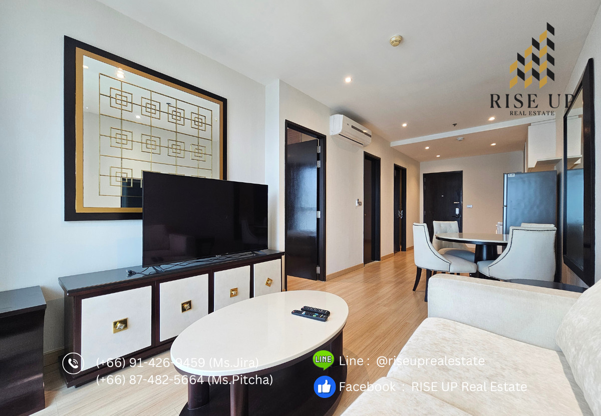 Condo for rent 📣 Sky Walk Condo, 2 bedrooms, 1 bathroom, size 60 sqm. 🔥 45,000 baht/month 🔥 Condo for rent 📣 Sky Walk Condo, 2 bedrooms, 1 bathroom, size 60 sqm. 🔥 45,000 baht/month 🔥