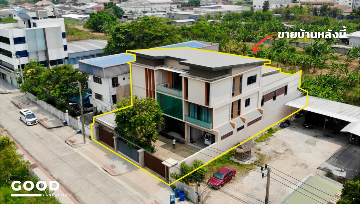 3-story home-off for sale with a good location, Bang Na-Srinakarin 3-story home-off for sale with a good location, Bang Na-Srinakarin