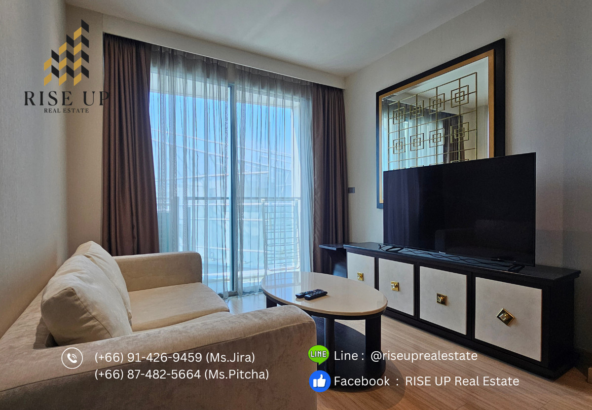 คอนโดให้เช่า📣 Sky Walk Condo, 2 ห้องนอน, 1 ห้องน้ำ, ขนาด 60 ตารางเมตร 🔥 45,000 บาท/เดือน🔥 – รูปที่ 3