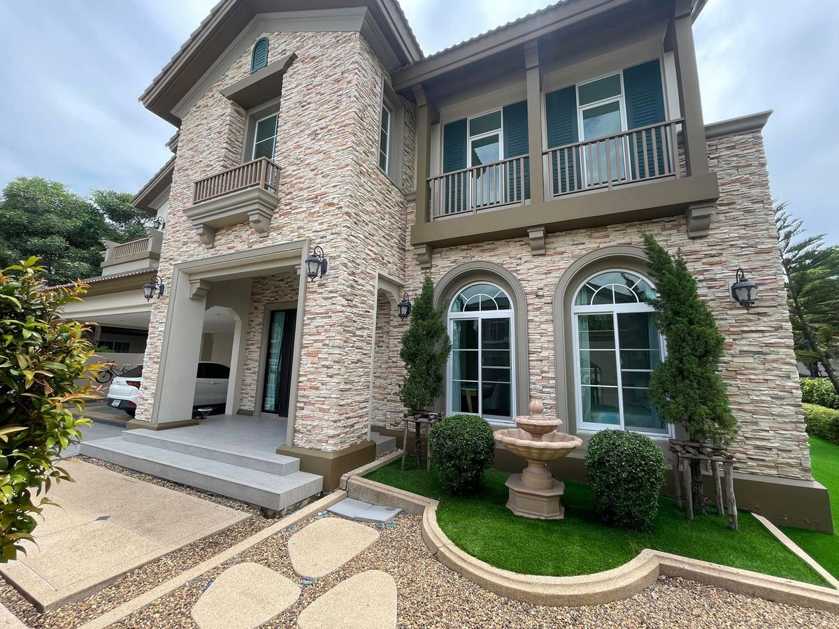 🏡🌟🌈 เช่าบ้านโครงการ นันทวัน รามอินทรา - พหลโยธิน50 ตกแต่งสวย พื้นที่ใช้สอยกว้างขวาง โลเคชั่นดี เดินทางสะดวก
