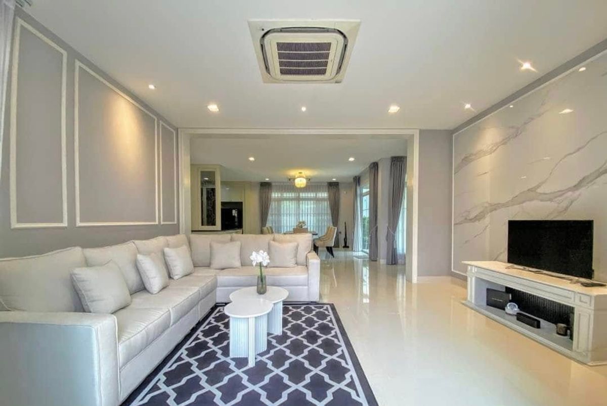 🏡🌟🌈 House for rent, Nantawan Ram Inthra - Phahonyothin 50, beautiful decoration, spacious living space, good location, convenient to travel – รูปที่ 3