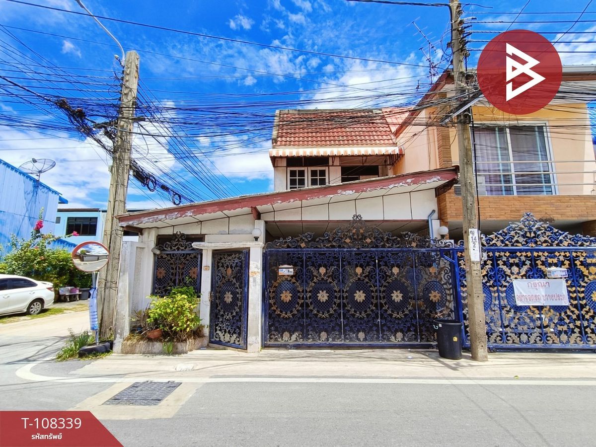 Townhouse for sale Somchai Phatthana Village, Bang Kruai, Nonthaburi, ready to stay