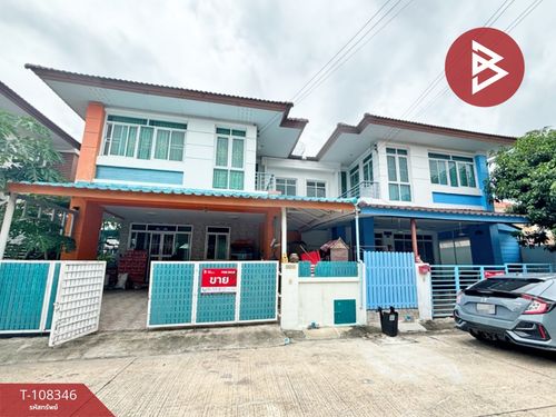 Twin house for sale, Kittin Korn Green Ville Village, Bang Phli, Samut Prakan