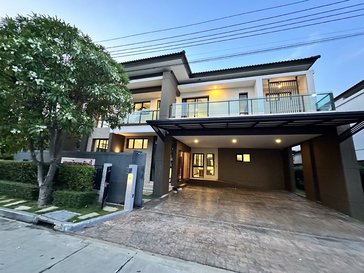 Single house for sale, luxury house, AP behind the corner of The City Bangna Km.7 The City Bangna, Km. 7, large 96 sq.w. Single house for sale, luxury house, AP behind the corner of The City Bangna Km.7 The City Bangna, Km. 7, large 96 sq.w.