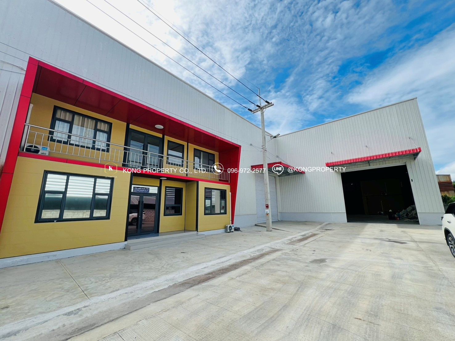 Factory rental Purple area, Krathum Baen, Samut Sakhon 300-3000 square meters – รูปที่ 3
