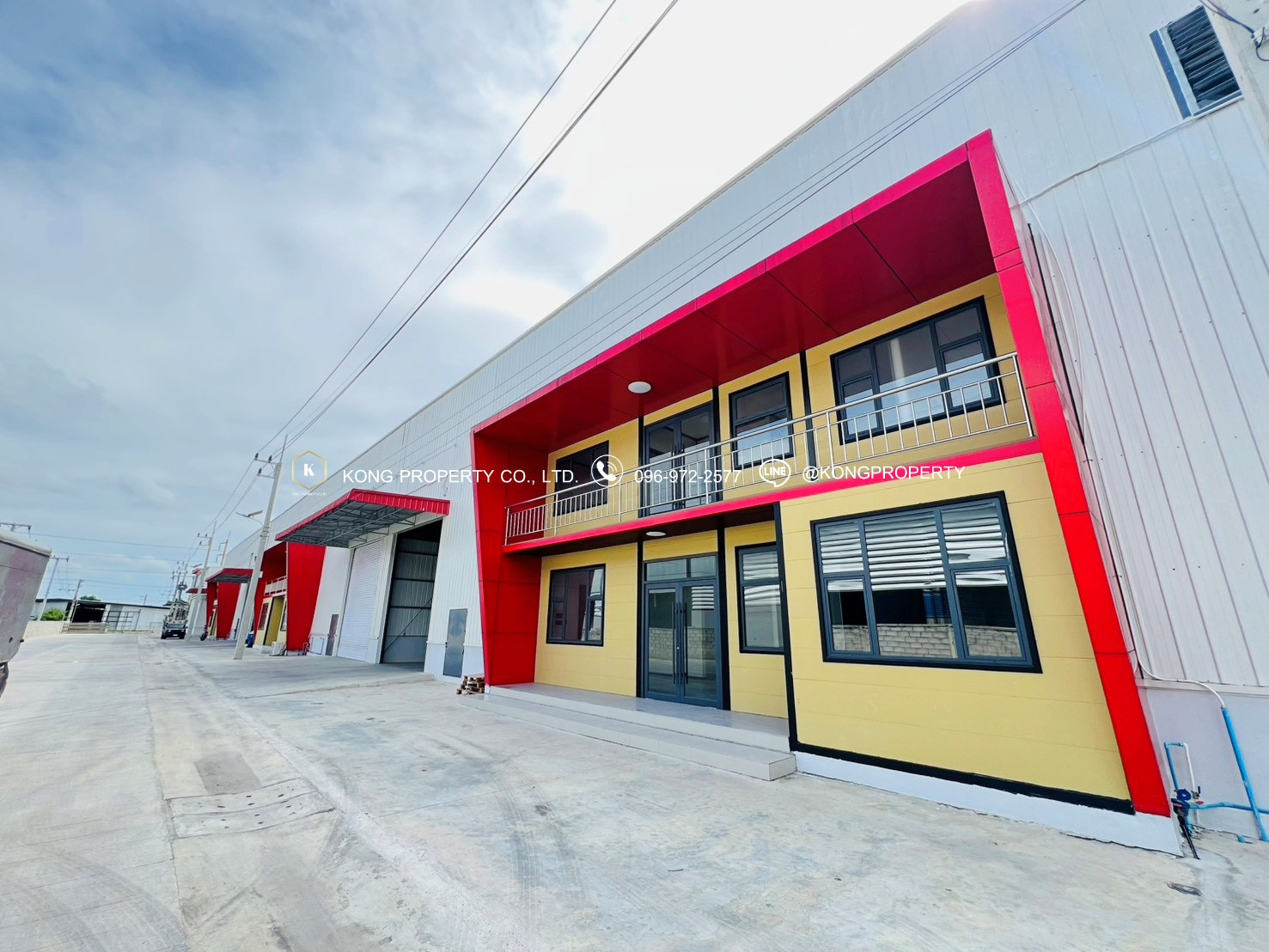 Factory rental Purple area, Krathum Baen, Samut Sakhon 300-3000 square meters – รูปที่ 2