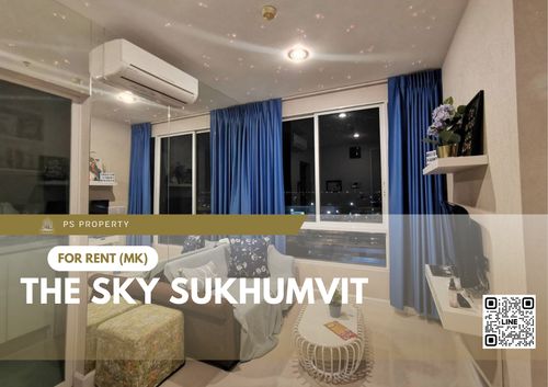 ให้เช่า 📍 The Sky Sukhumvit 📍 ใกล้ BTS อุดมสุข เฟอร์นิเจอร์ และ เครื่องใช้ไฟฟ้าครบ 