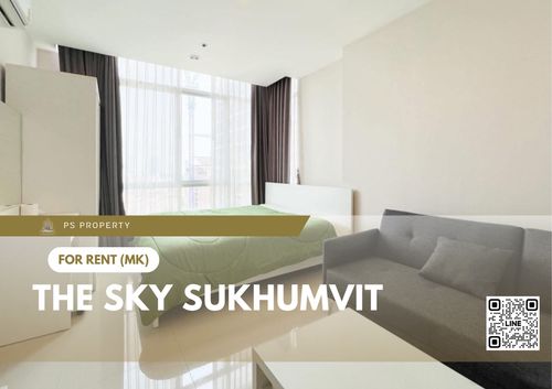 ให้เช่า ✨ The Sky Sukhumvit  ✨ ใกล้ BTS อุดมสุข เฟอร์นิเจอร์ และ เครื่องใช้ไฟฟ้าครบ 