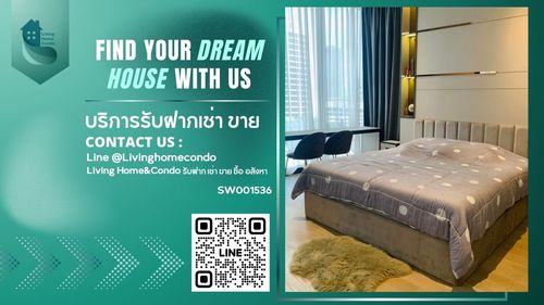 ขายคอนโด Ashton Silom ตกแต่งครบพร้อมอยู่ มีอ่าง Jacuzzi - SW001536 