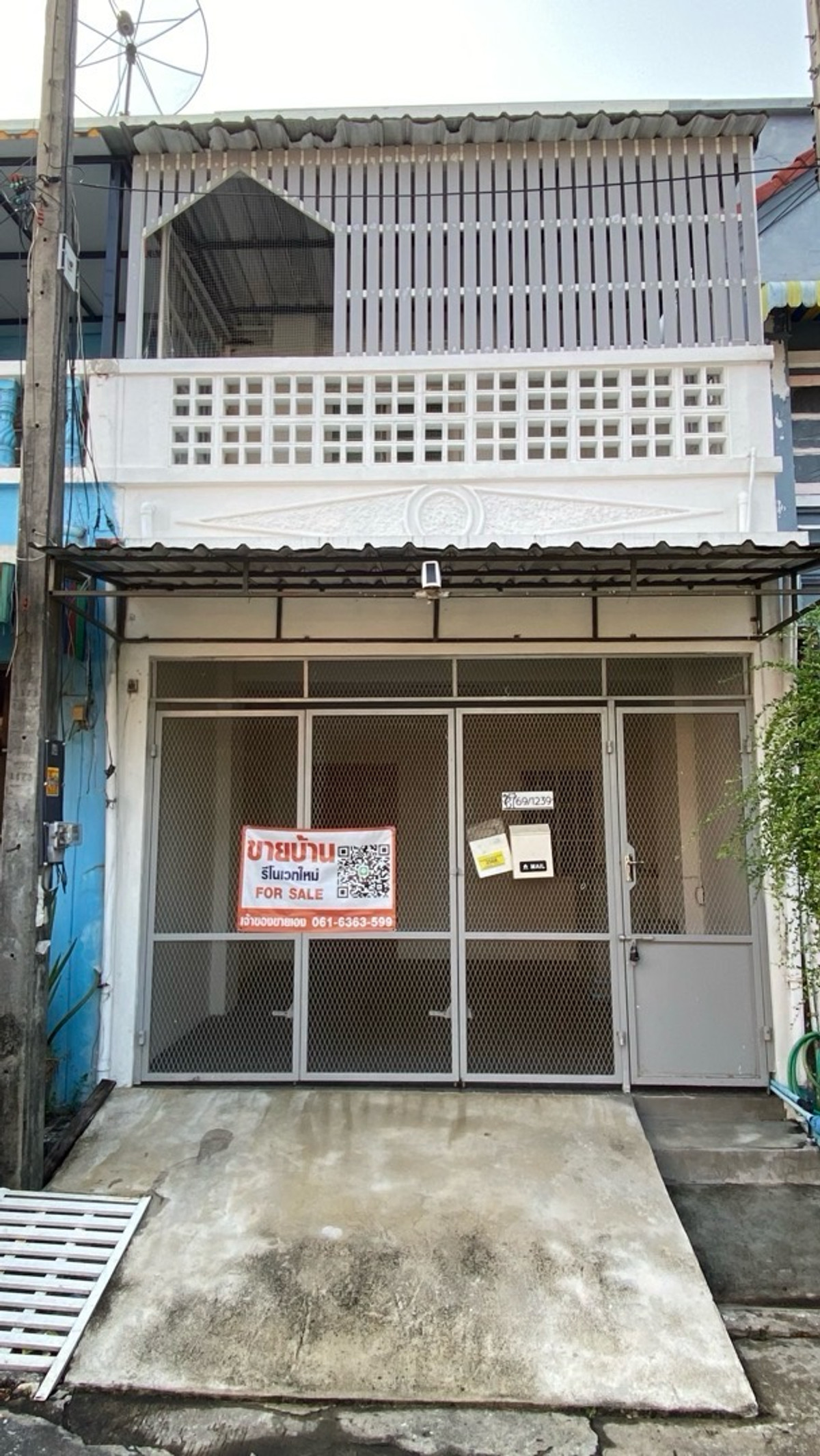 ทาวเฮ้าส์ รีโนเวท ใหม่ทั้งหลัง 16ตรว 2ชั้น ติดถนนเมน ต่อเติมระเบียงหน้าเต็มพื้นที่ โปร่งโล่ง แสงธรรมชาติ  [รับนายหน้า] – รูปที่ 3