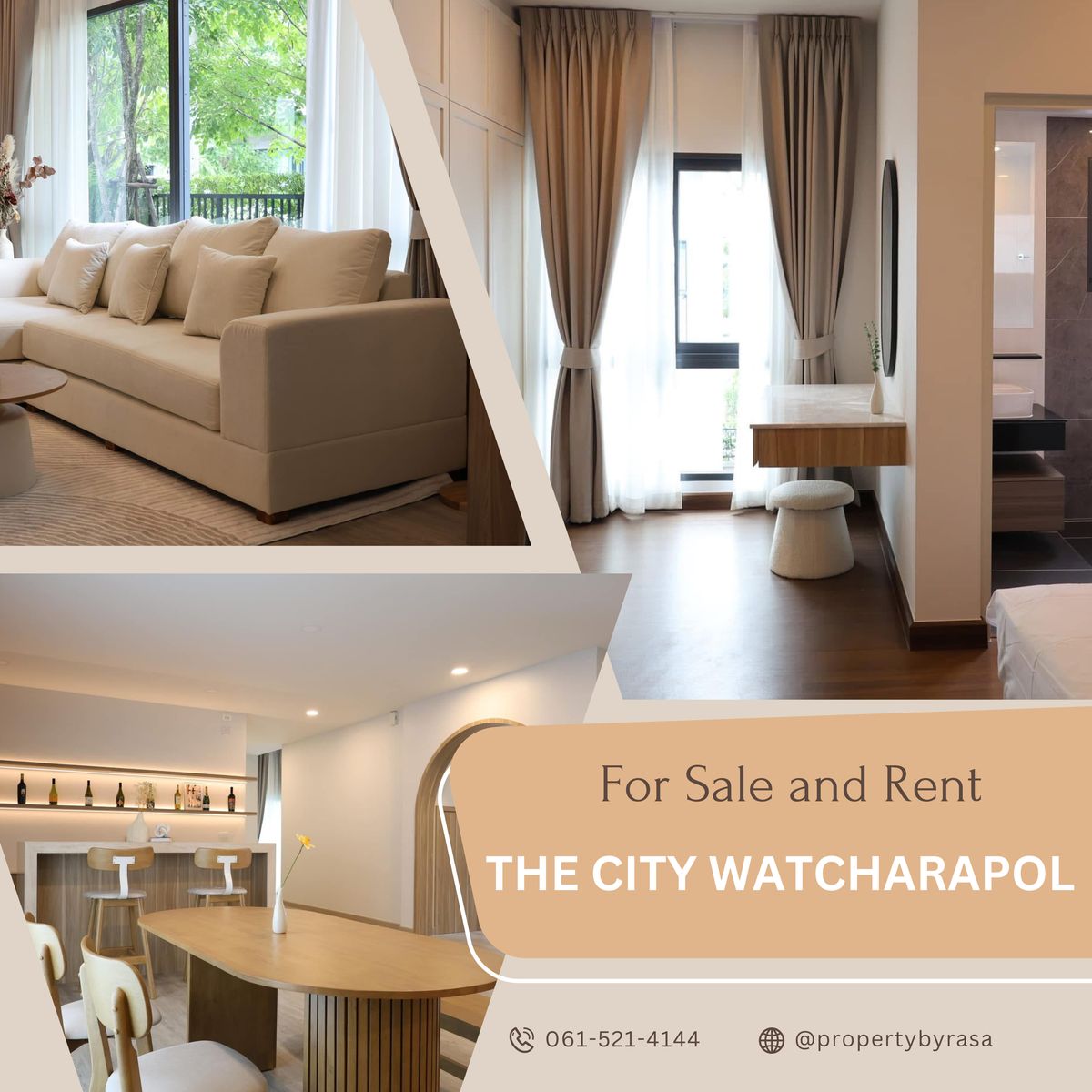 ขาย/ให้เช่า The City วัชรพล บ้านเดี่ยวหรู โครงการใหม่ ติดทางด่วน พร้อมเข้าอยู่ ขาย/ให้เช่า The City วัชรพล บ้านเดี่ยวหรู โครงการใหม่ ติดทางด่วน พร้อมเข้าอยู่