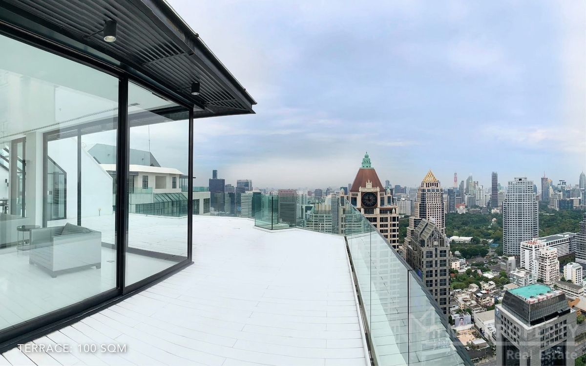 Sathorn Garden 3 ห้องนอน 507sqm Penthouse 40FL ++ ขายที่ 105MB กรุณาติดต่อ 0816878954