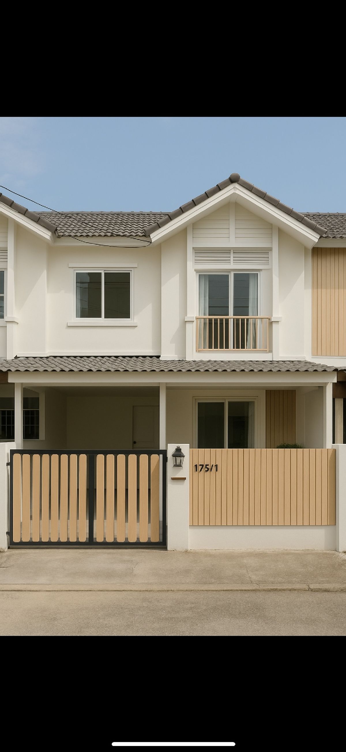 ✨ Selling a warm -colored townhouse, Sakae Ngam 14 - Pruksa Ville 53 (Phase 2), a beautiful house number Feng Shui, ready!