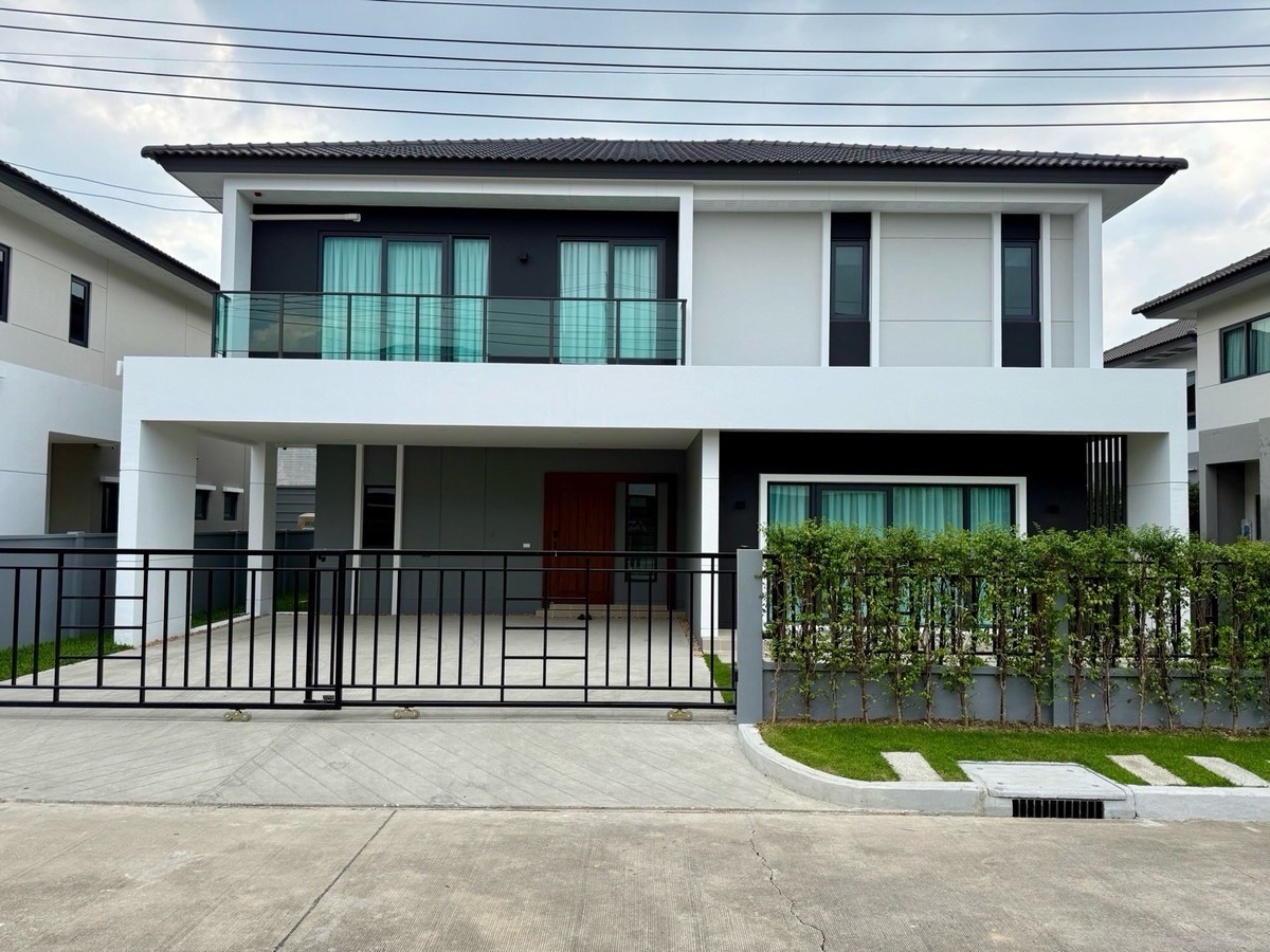 Luxurious detached house, wide area, complete functions, ready to move in, Vibhavadi, Don Mueang, near the airport. – รูปที่ 2