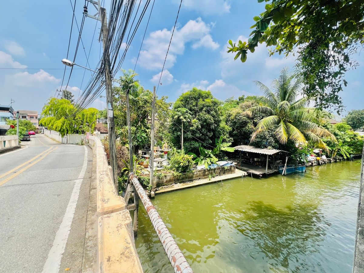 ที่ดิน ริมคลองบางเชือกหนัง  แหล่งร้านอาหารดัง ย่านราชพฤกษ์ พุทธมณฑลสาย1  – รูปที่ 4
