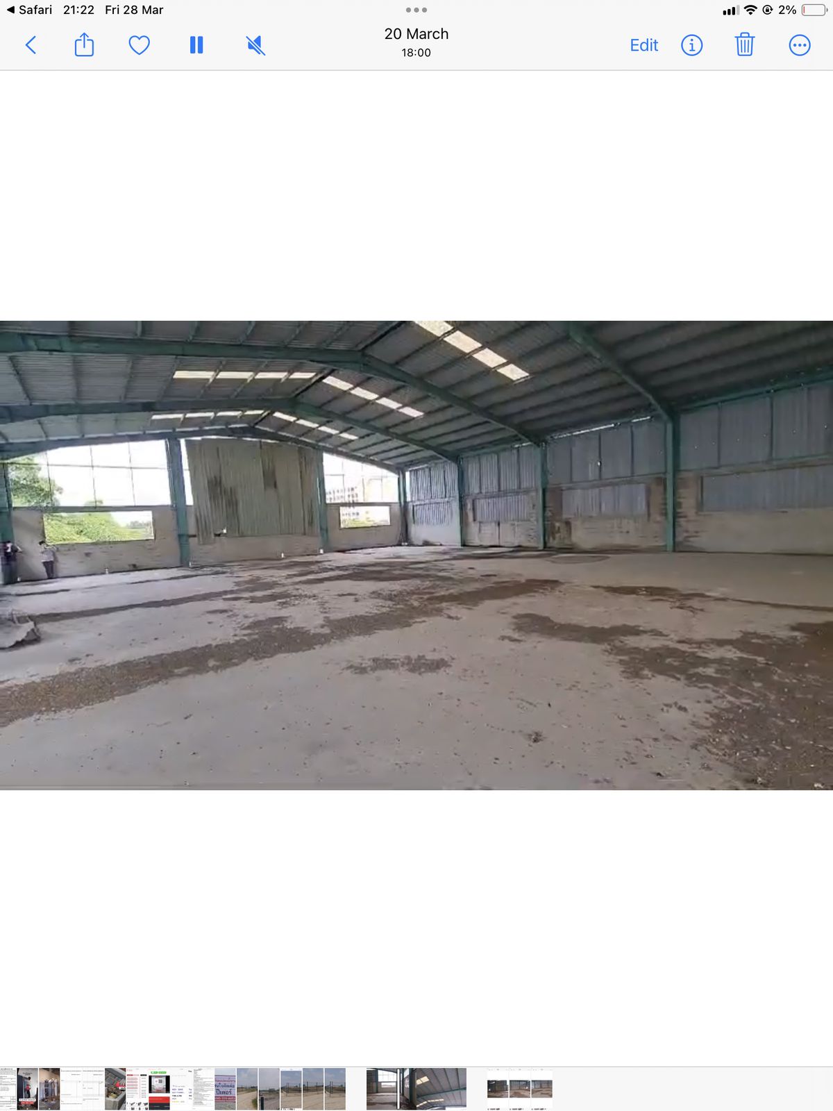 Warehouse for rent to make a battery court Can be made into a spring center – รูปที่ 2