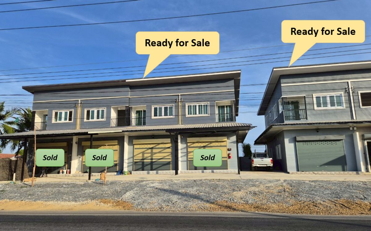 New Prai Lada Project (Thao Thao - Malai Man Nakhon Pathom) 2 -story townhome 5 meters wide On the potential location Ready to be the  today – รูปที่ 4