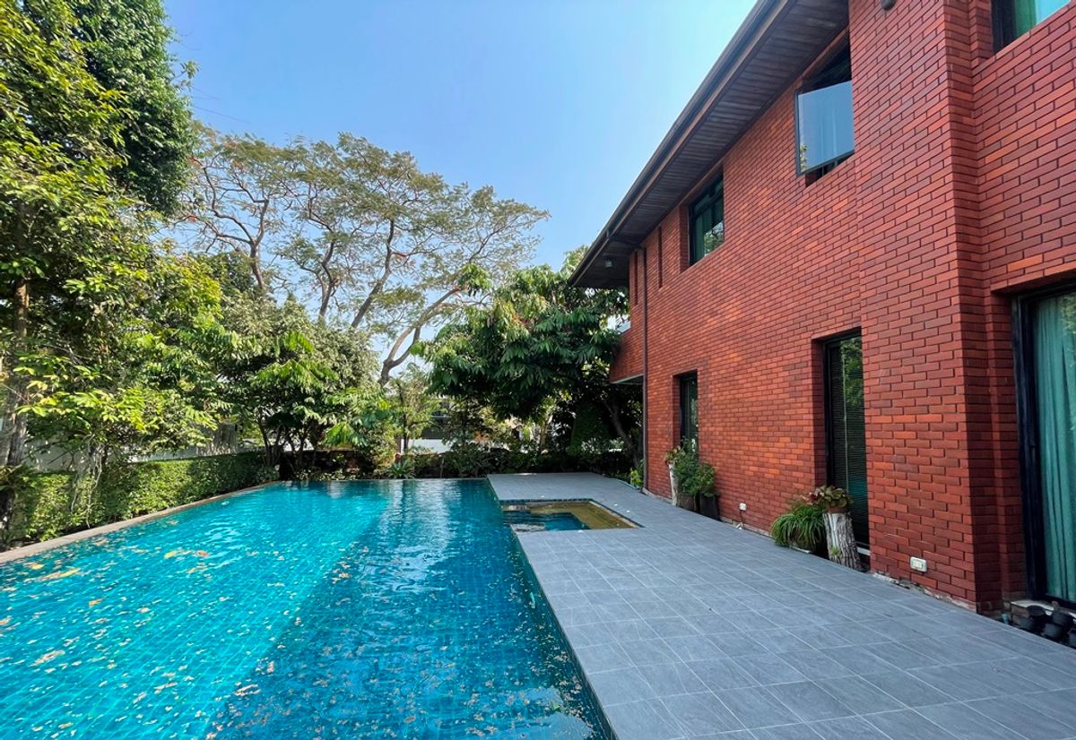 ขายบ้านหรู หลังใหญ่ บ้านปัญญาอินทรา เฟส 1 แปลงมุมติดน้ำ เนื้อที่  620 ตร.ว  – รูปที่ 4